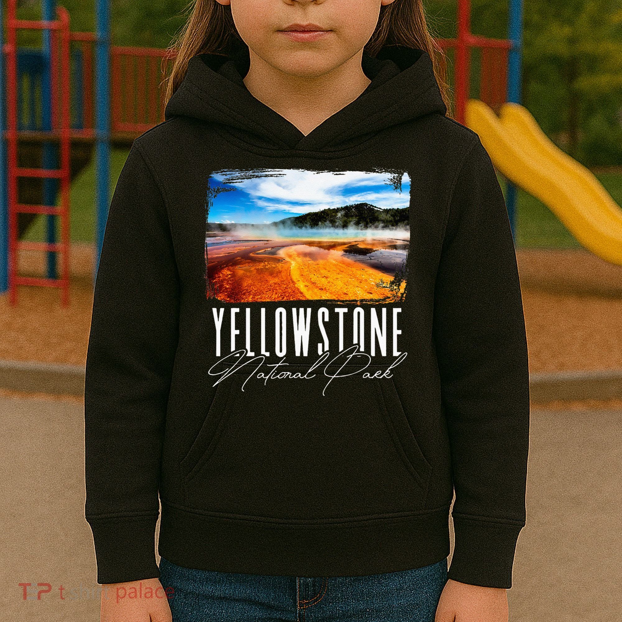 Yellowstone Yellowstone National Park Kids Hoodie