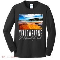 Yellowstone Yellowstone National Park Kids Long Sleeve Shirt thumb 0