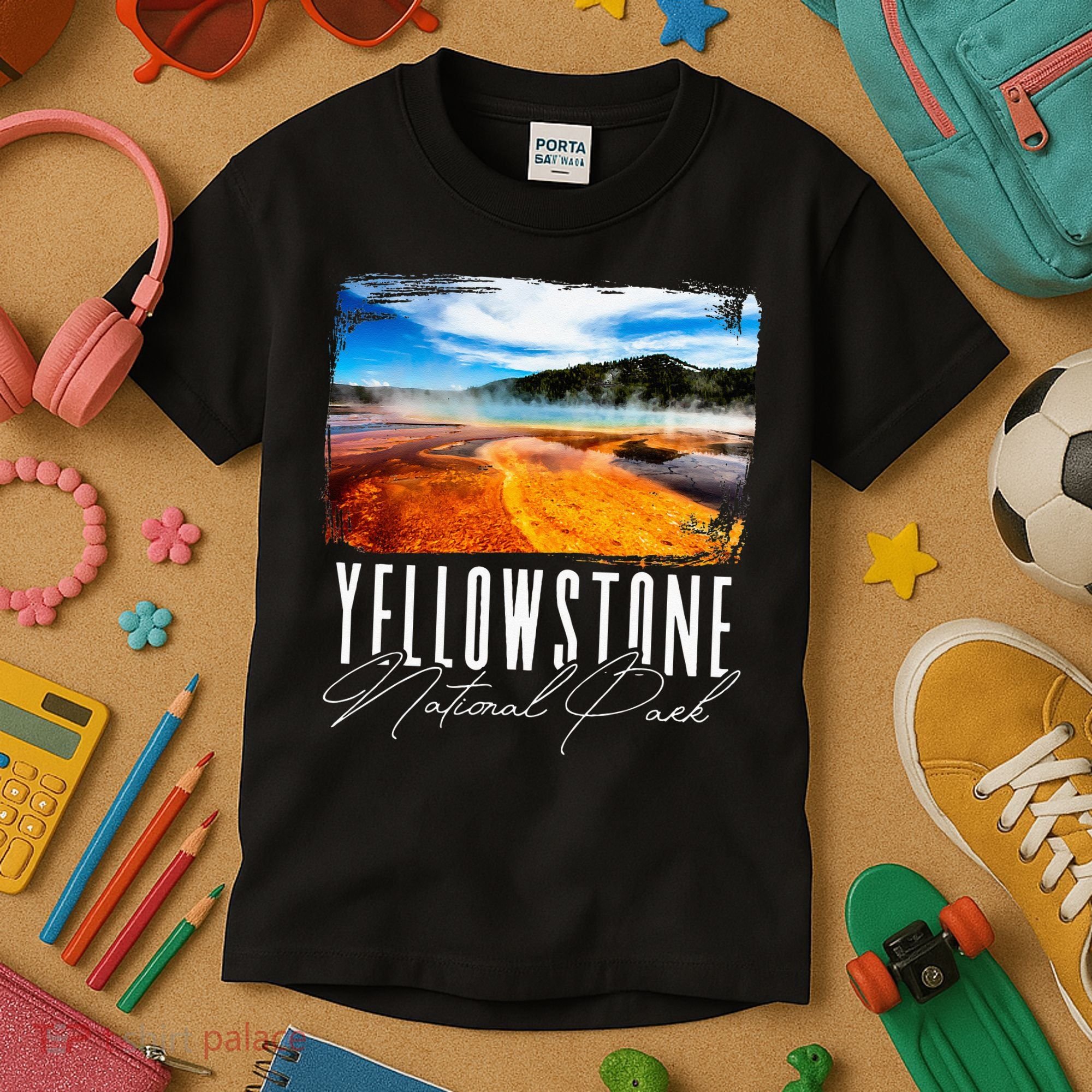Yellowstone Yellowstone National Park Kids T-Shirt