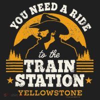 Yellowstone You Need A Ride To The Train Station Beanie thumb 2