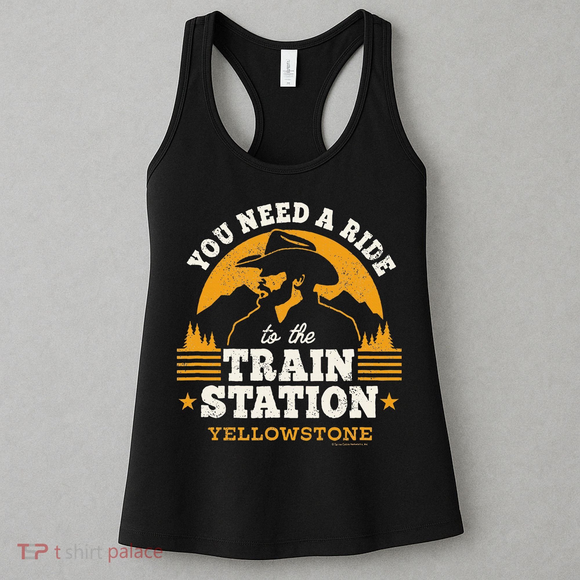 Yellowstone You Need A Ride To The Train Station Women's Tank Top
