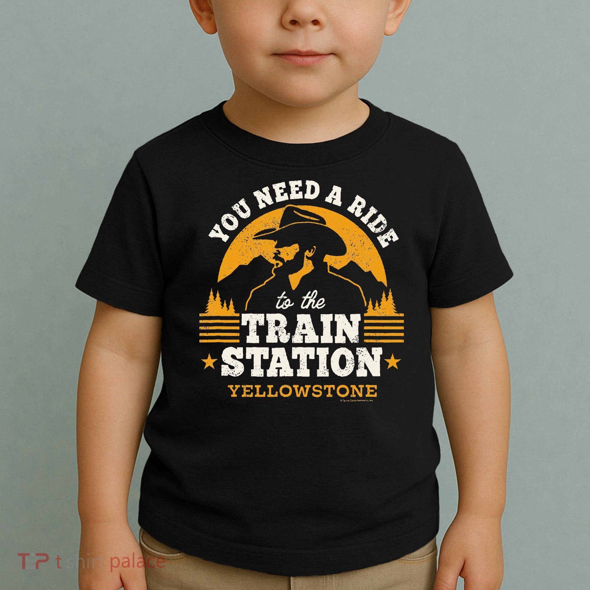 Yellowstone You Need A Ride To The Train Station Toddler T-Shirt