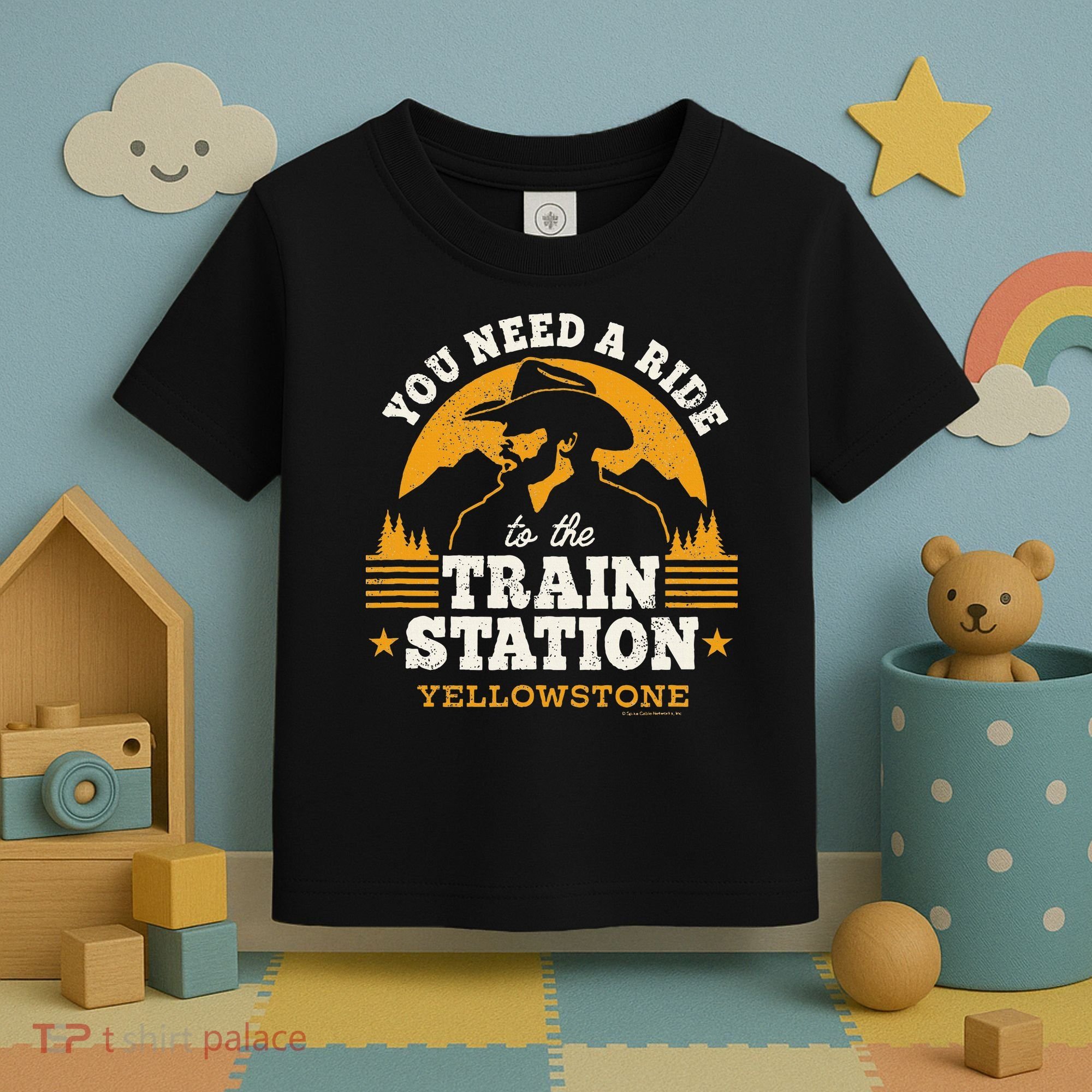 Yellowstone You Need A Ride To The Train Station Toddler T-Shirt