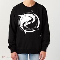 Ying Yang Shark Women's Sweatshirt thumb 0