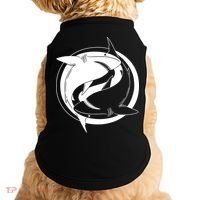 Ying Yang Shark Doggie Tank thumb 0
