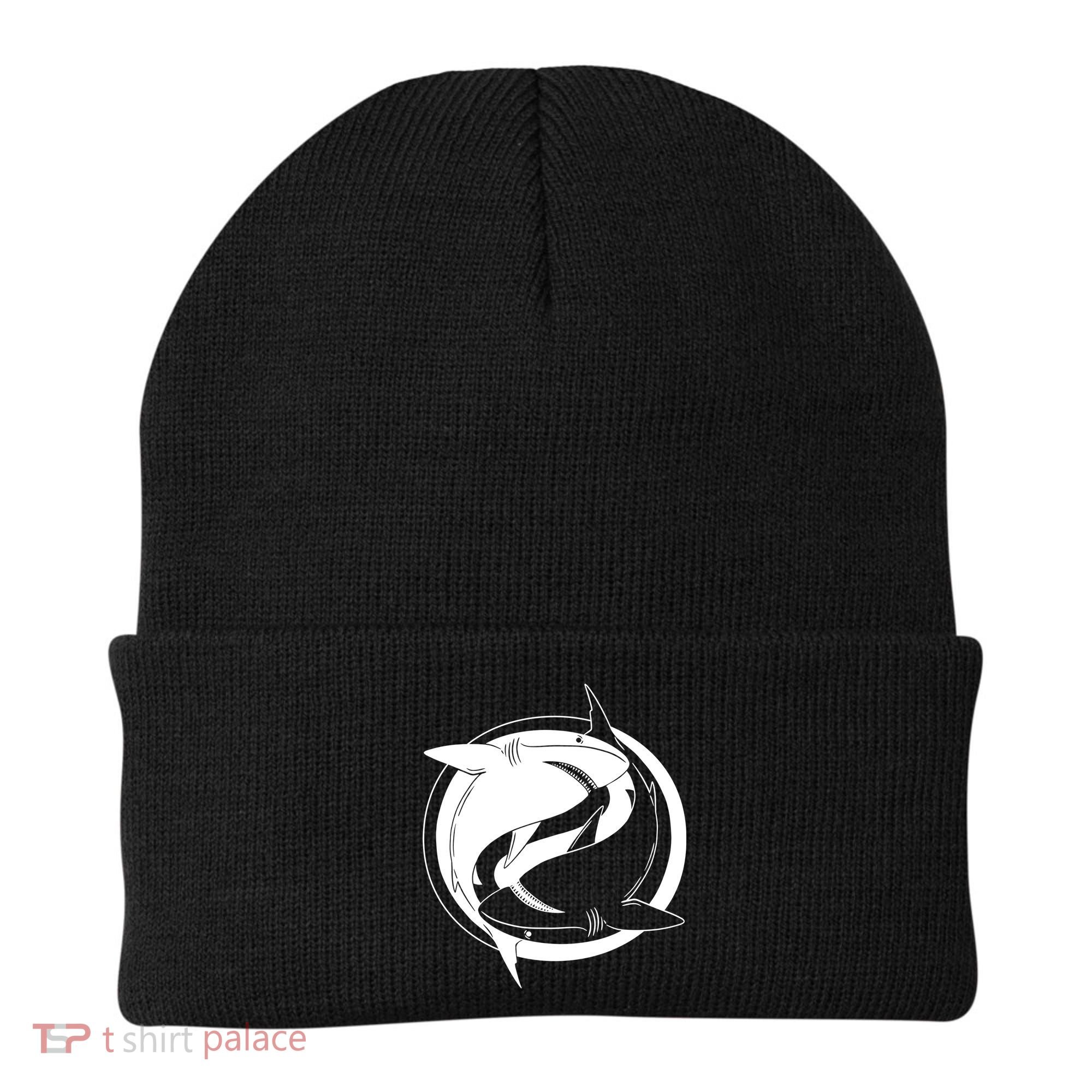 Ying Yang Shark Beanie