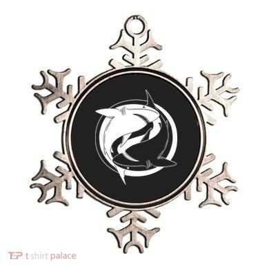 Ying Yang Shark Ornament