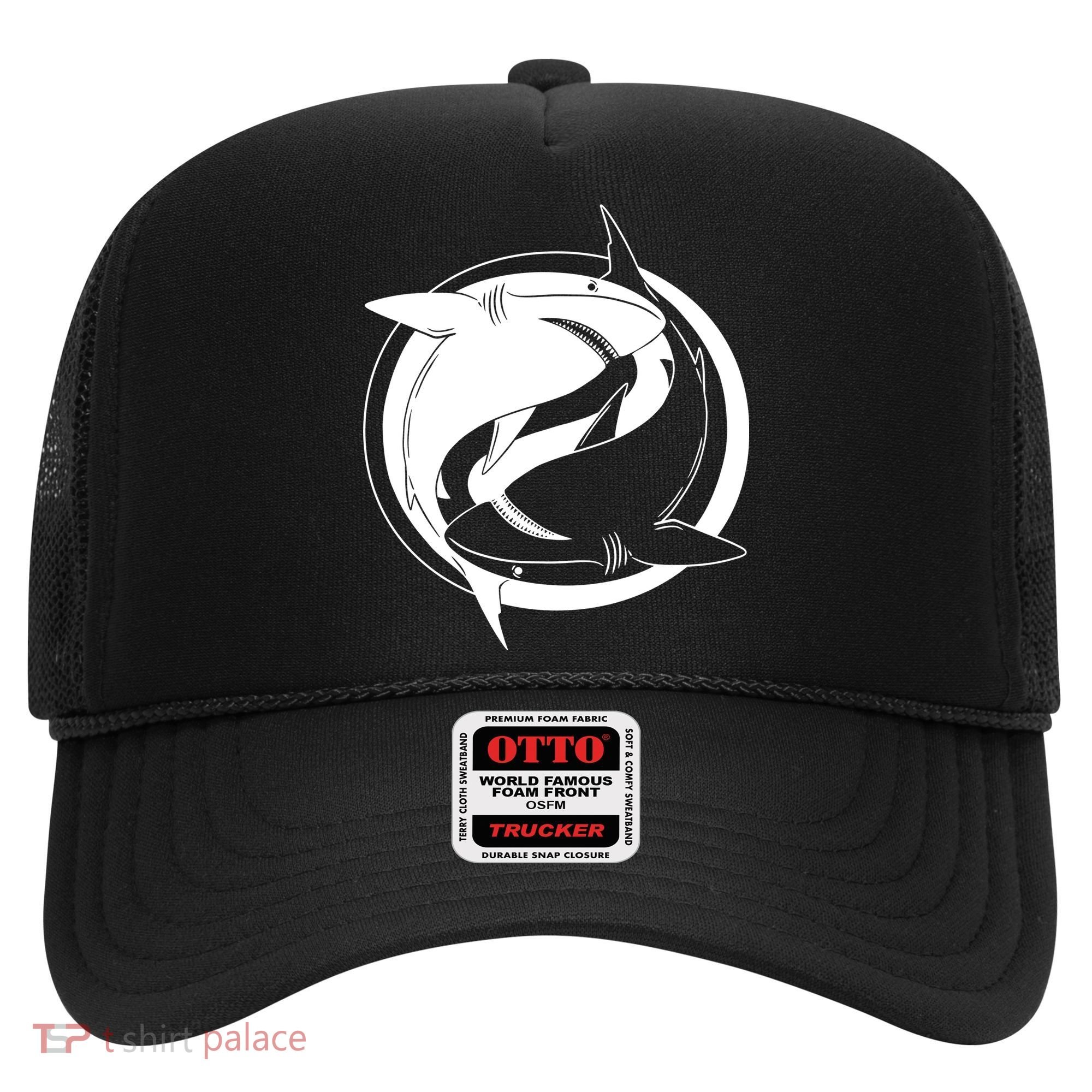 Ying Yang Shark Hat