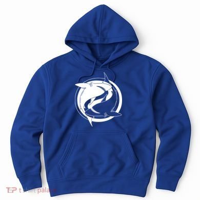 Ying Yang Shark Hoodie