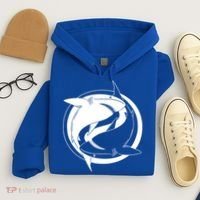 Ying Yang Shark Hoodie thumb 4