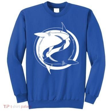 Ying Yang Shark Sweatshirt