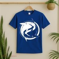 Ying Yang Shark T-Shirt thumb 2