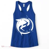 Ying Yang Shark Women's Tank Top thumb 0