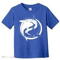Ying Yang Shark Toddler T-Shirt thumb 0