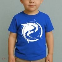 Ying Yang Shark Toddler T-Shirt thumb 2