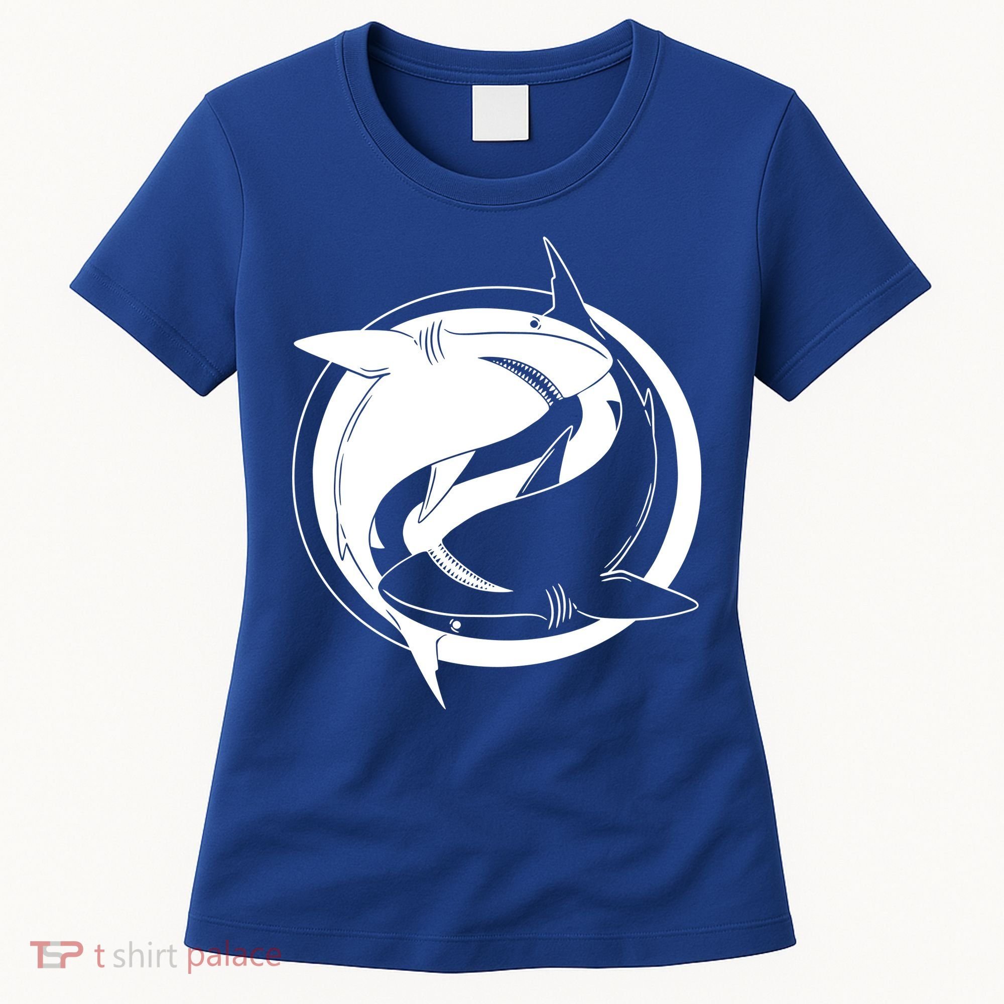 Ying Yang Shark Women's T-Shirt