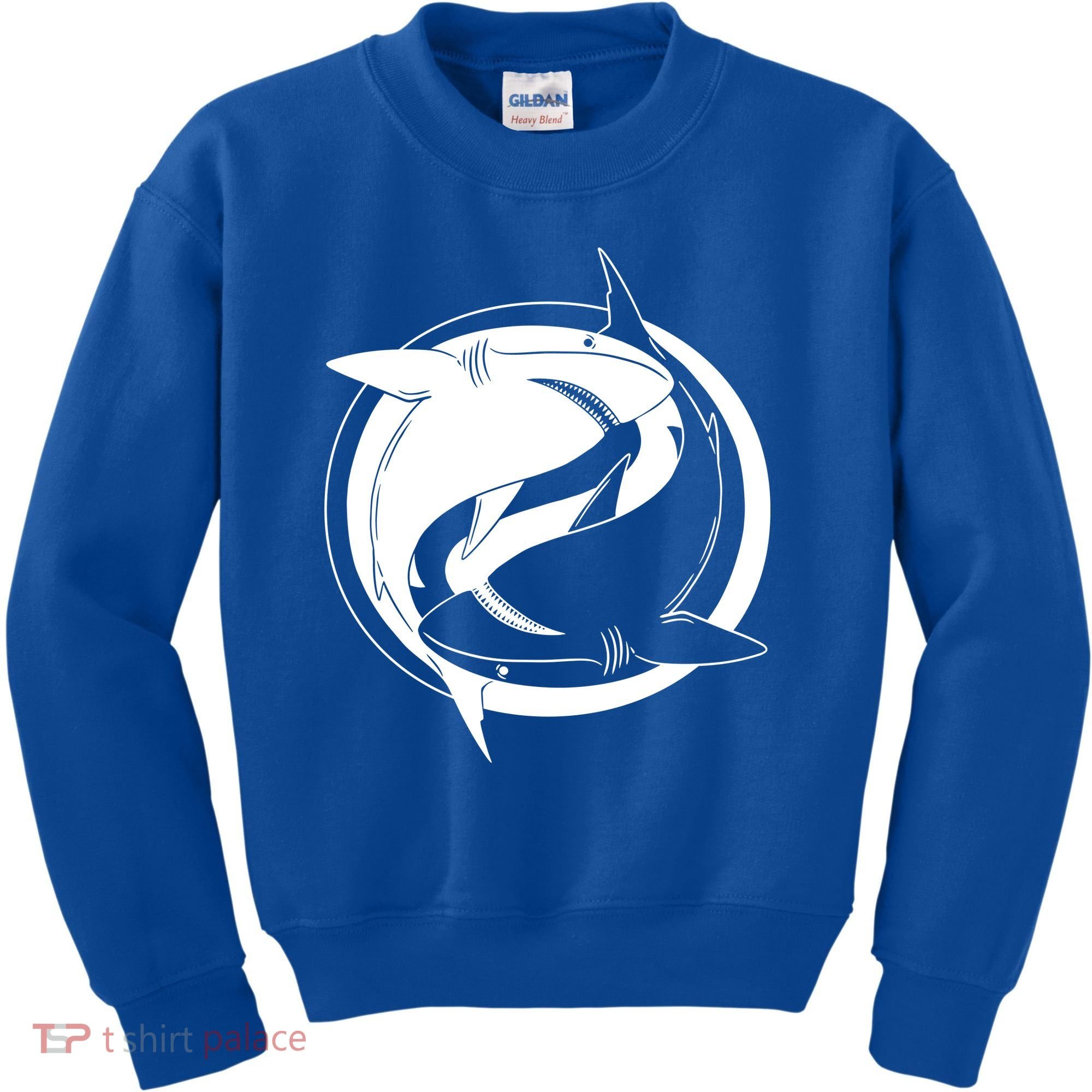 Ying Yang Shark Kids Sweatshirt