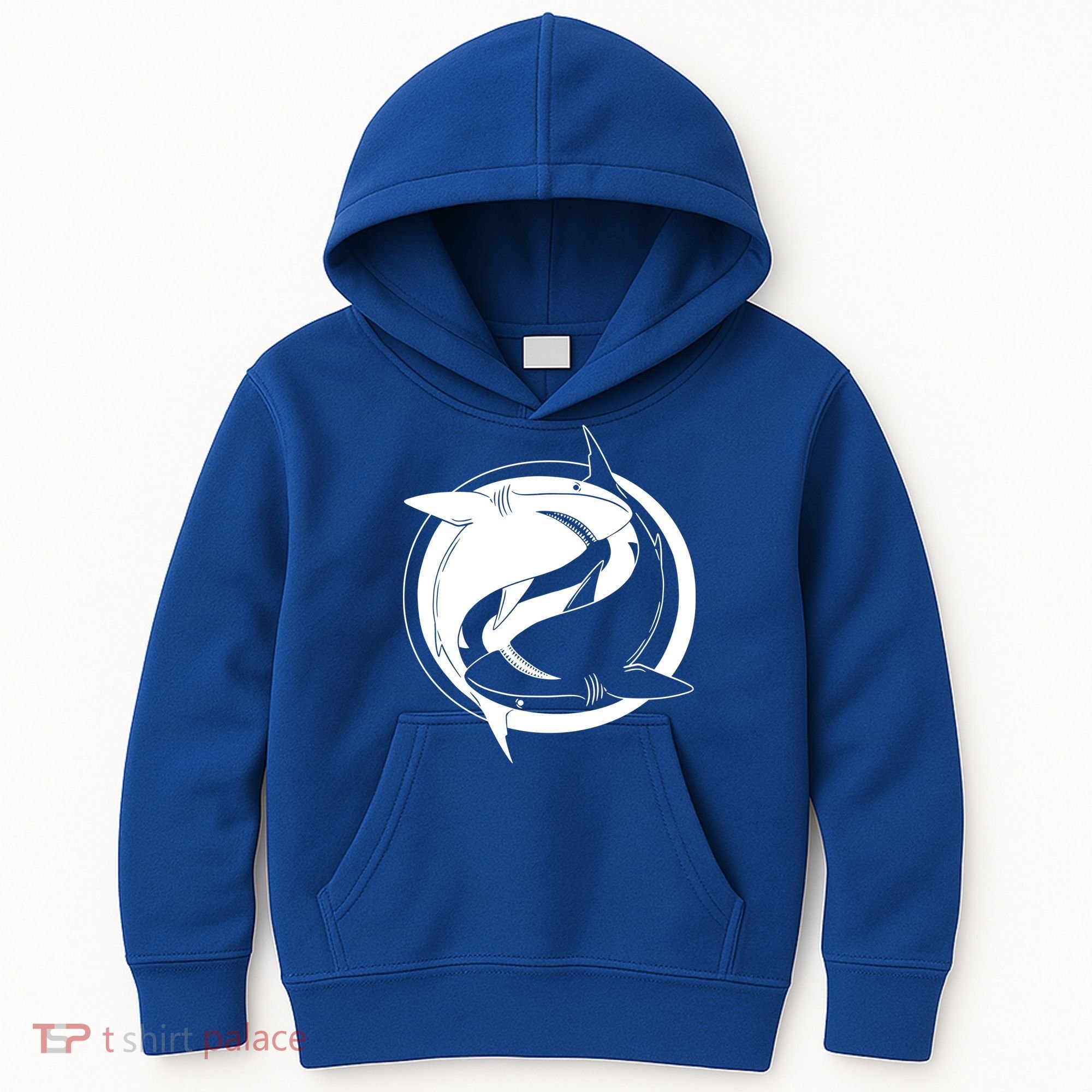 Ying Yang Shark Kids Hoodie