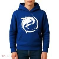 Ying Yang Shark Kids Hoodie thumb 4