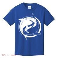 Ying Yang Shark Kids T-Shirt thumb 0