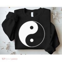 Yin Yang Symbol Taoism Chinese East Asian Philosophy Sweatshirt thumb 2