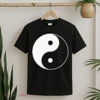 Yin Yang Symbol Taoism Chinese East Asian Philosophy T-Shirt thumb 2