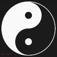 Yin Yang Symbol Taoism Chinese East Asian Philosophy Mousepad thumb 1