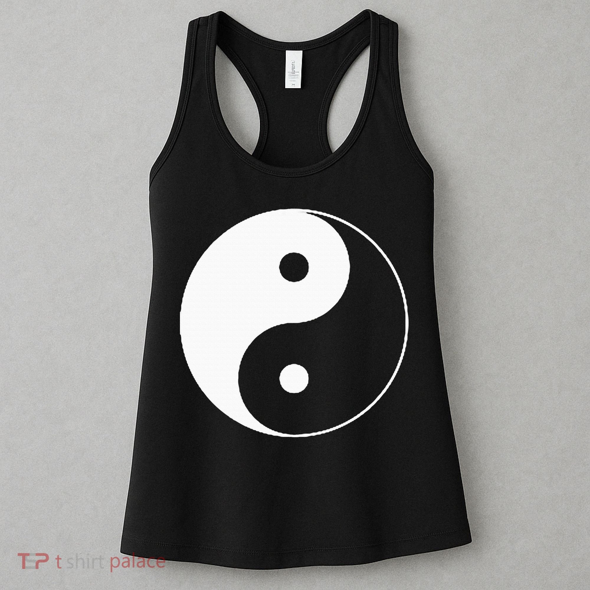 Yin Yang Symbol Taoism Chinese East Asian Philosophy Women's Tank Top