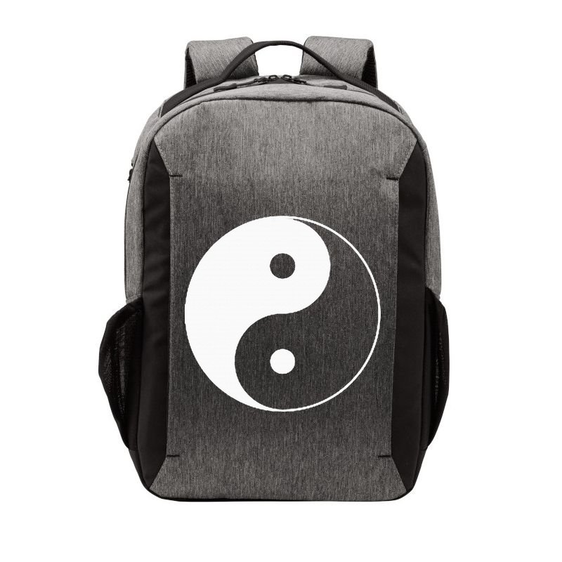 Yin Yang Symbol Taoism Chinese East Asian Philosophy Vector Backpack