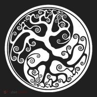 Yin Yang Tree Of Life Women's Sweatshirt thumb 2