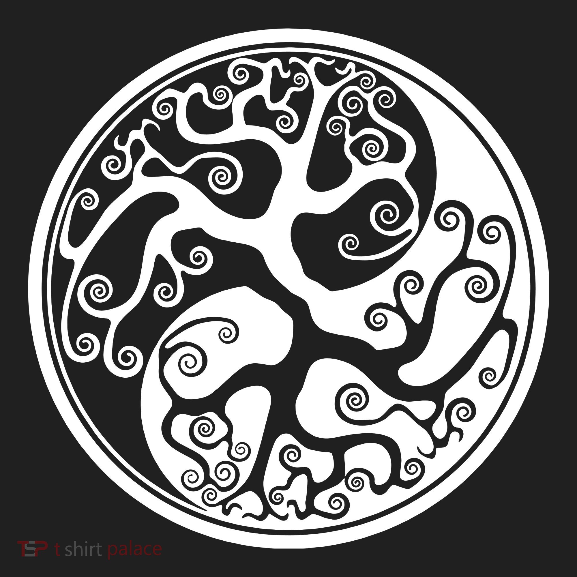 Yin Yang Tree Of Life Women's Sweatshirt