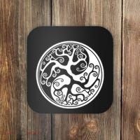 Yin Yang Tree Of Life Coaster thumb 0