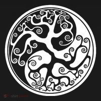 Yin Yang Tree Of Life Coaster thumb 2