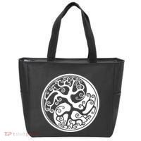 Yin Yang Tree Of Life Tote Bag thumb 0