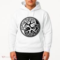 Yin Yang Tree Of Life Hoodie thumb 2