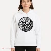 Yin Yang Tree Of Life Hoodie thumb 5