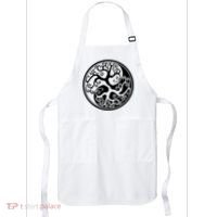 Yin Yang Tree Of Life Apron thumb 0