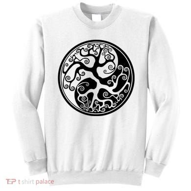 Yin Yang Tree Of Life Sweatshirt