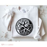 Yin Yang Tree Of Life Sweatshirt thumb 2