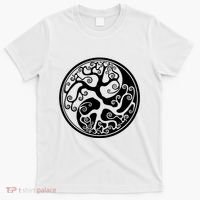 Yin Yang Tree Of Life T-Shirt thumb 0