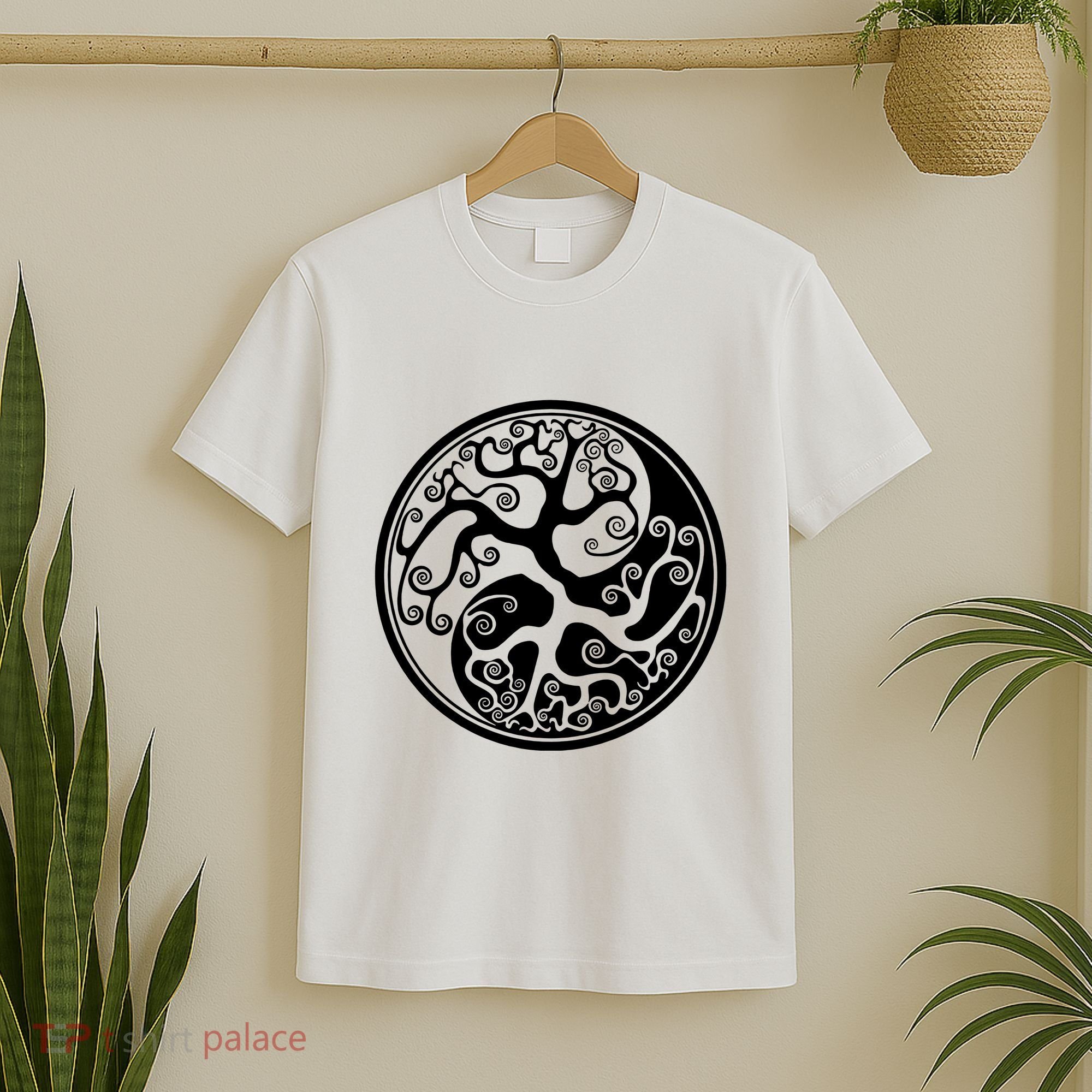 Yin Yang Tree Of Life T-Shirt