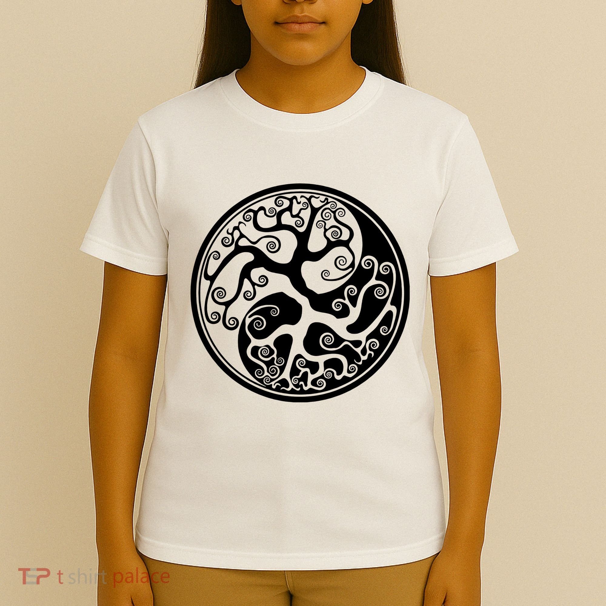 Yin Yang Tree Of Life T-Shirt