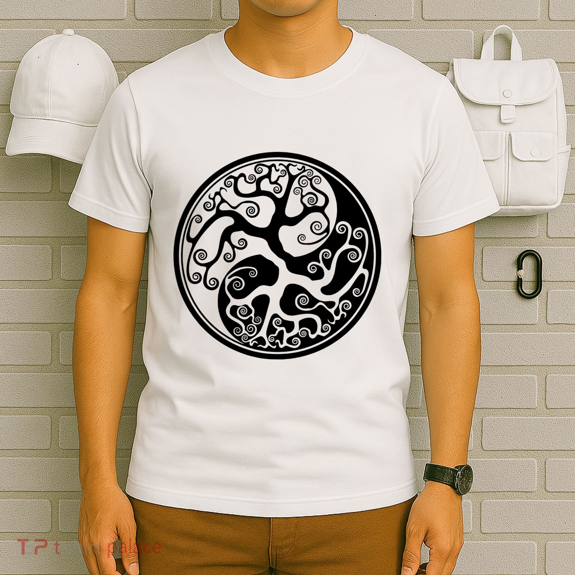 Yin Yang Tree Of Life T-Shirt