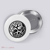 Yin Yang Tree Of Life Button thumb 0
