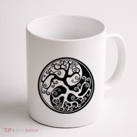 Yin Yang Tree Of Life Coffee Mug thumb 1