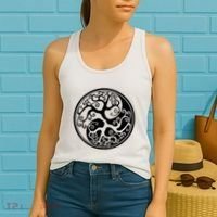Yin Yang Tree Of Life Women's Tank Top thumb 2