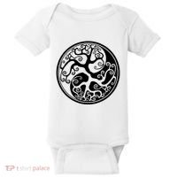 Yin Yang Tree Of Life Baby Bodysuit thumb 0