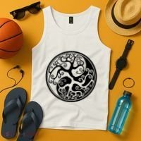 Yin Yang Tree Of Life Tank Top thumb 4
