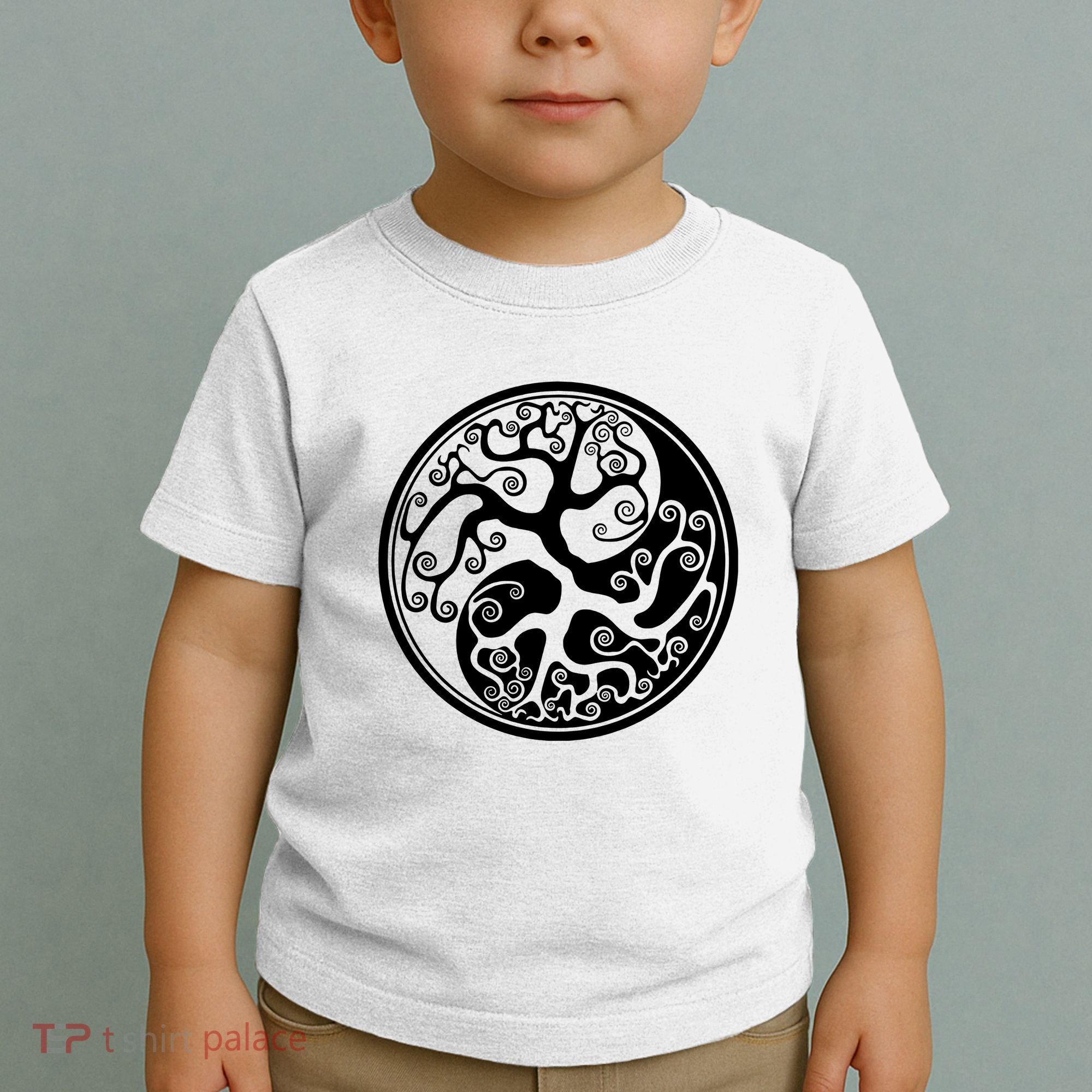 Yin Yang Tree Of Life Toddler T-Shirt