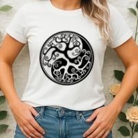 Yin Yang Tree Of Life Women's T-Shirt thumb 2